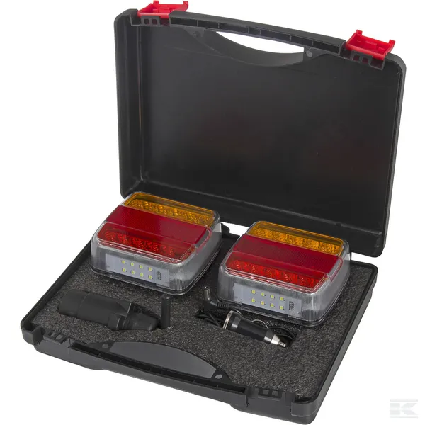 Set di Luci LED Wireless Quadrato 12V Li-Ion Magnetico