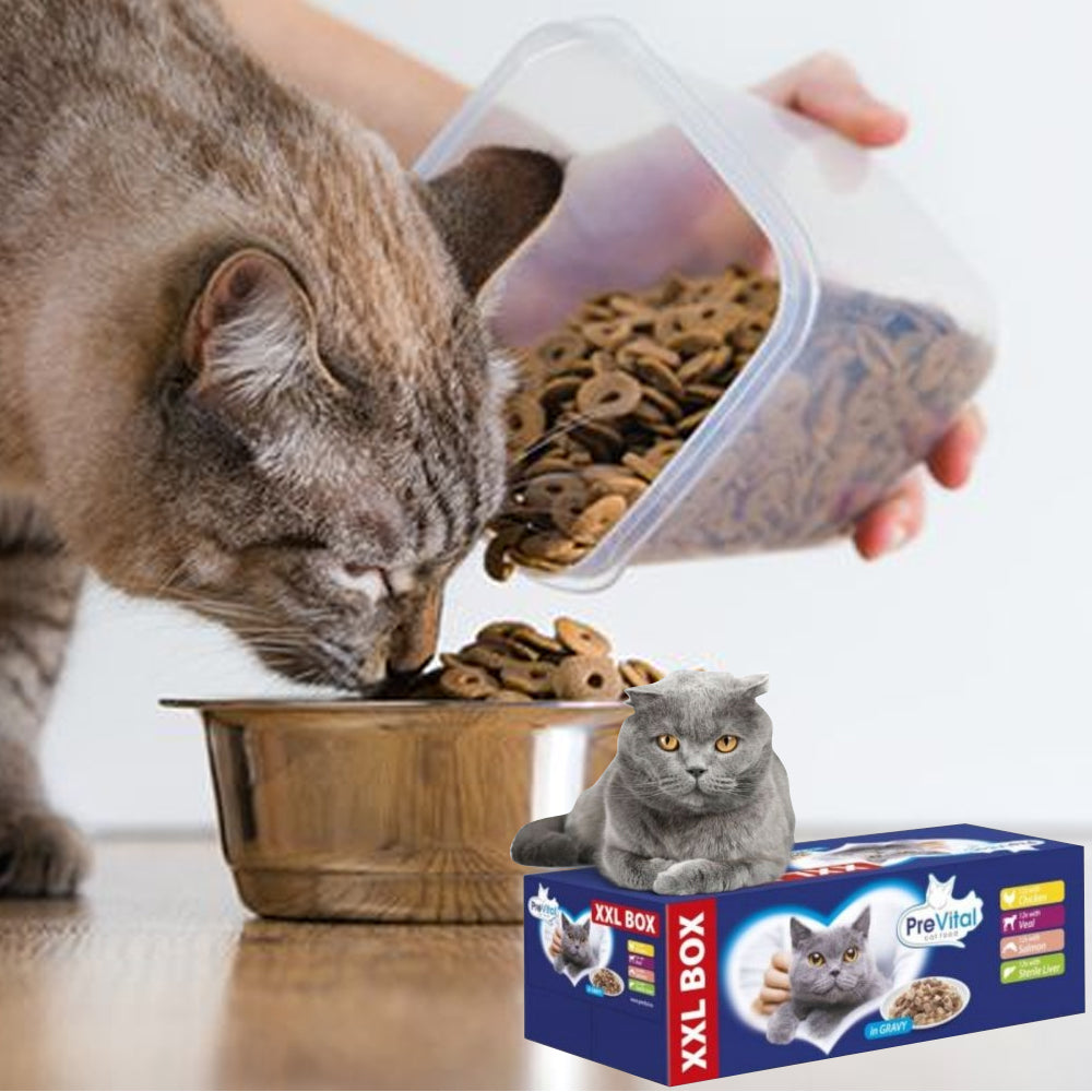 Prevital Gigabox - bustine gatto 48x100gr