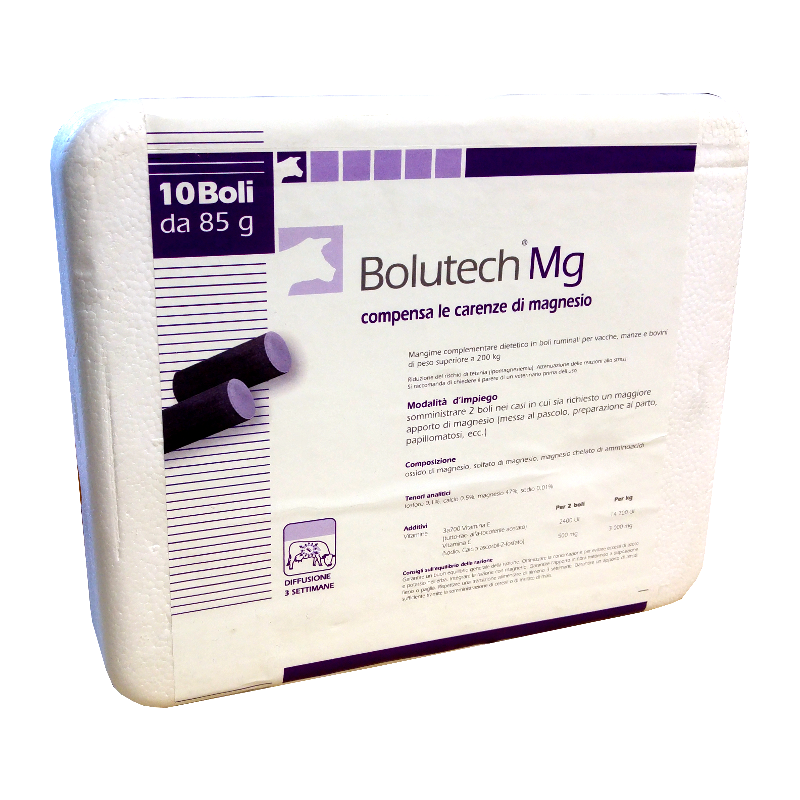 Integratore Bolutech Mg Supporto per la Salute 10 boli da 85 g