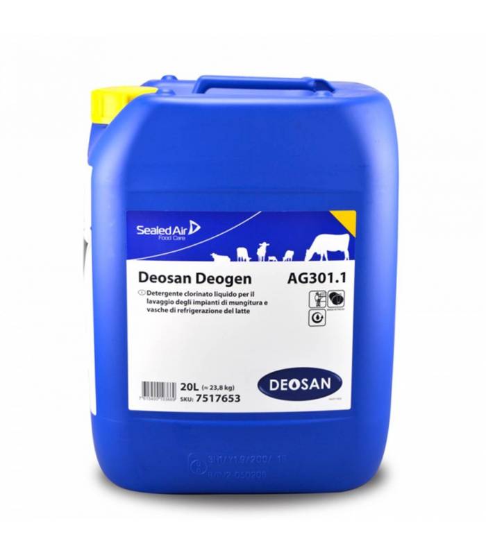 Deosan Deofarm detergente sanificante cloroattivo per la animali 24kg pack
