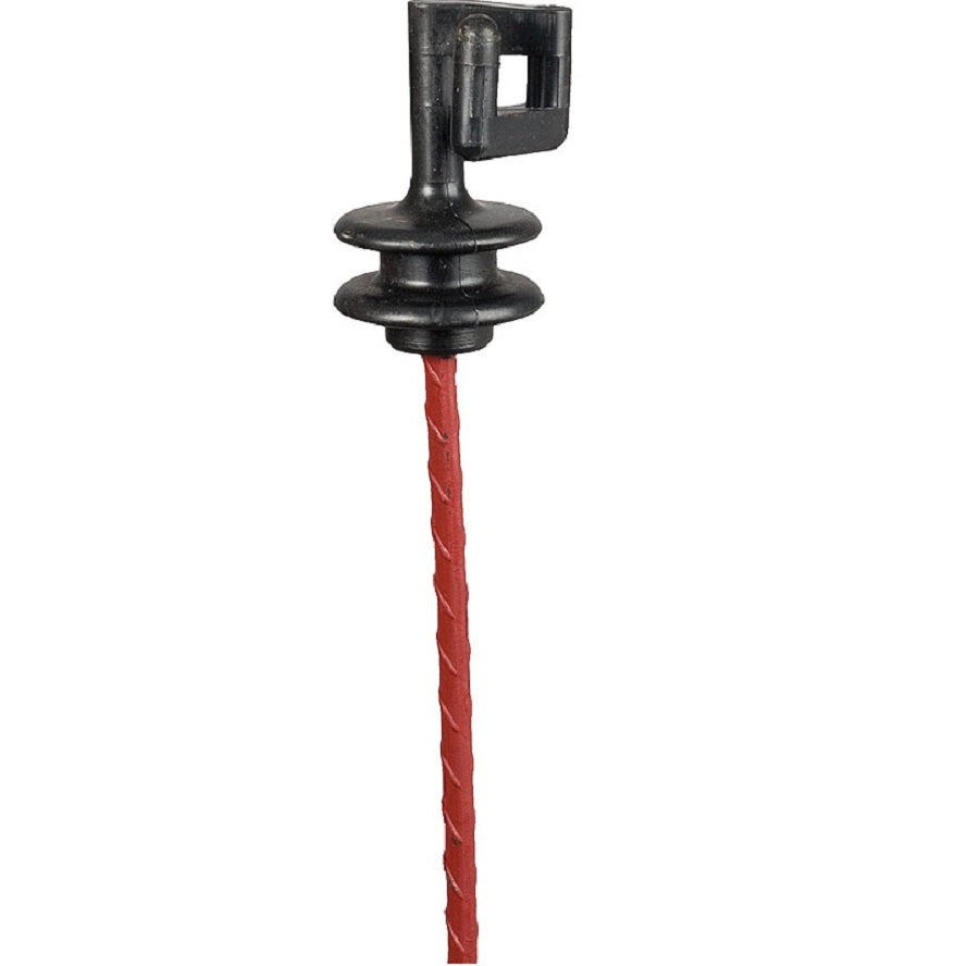 Picchetti in ferro con isolatore superiore lunghezza