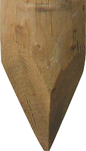 Holzpfosten ideal für Zauntore - Durchmesser 16-18 cm 2,00 m