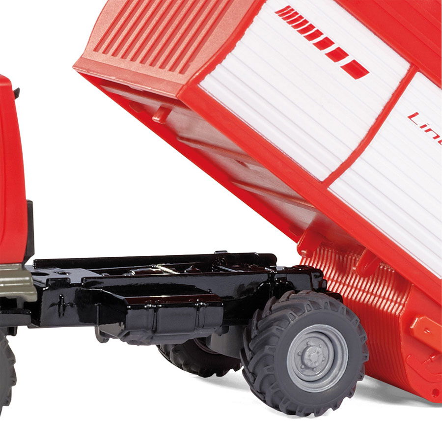 Siku 3061 Lindner Unitrac Traktor mit Heuladewagen – Maßstab 1:32
