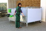 Comfortable boxes for caring for calves