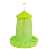 Mangiatoia per Pollame Trasparente Verde Limone 16 kg