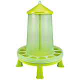 Mangiatoia per Pollame Trasparente Verde Limone 16 kg