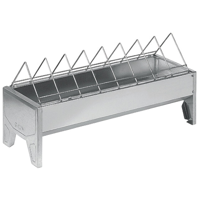 Mangiatoia in Metallo ad Alta Capacità per Polli – 1 Metro & 50 CM, Design Anti-Spreco