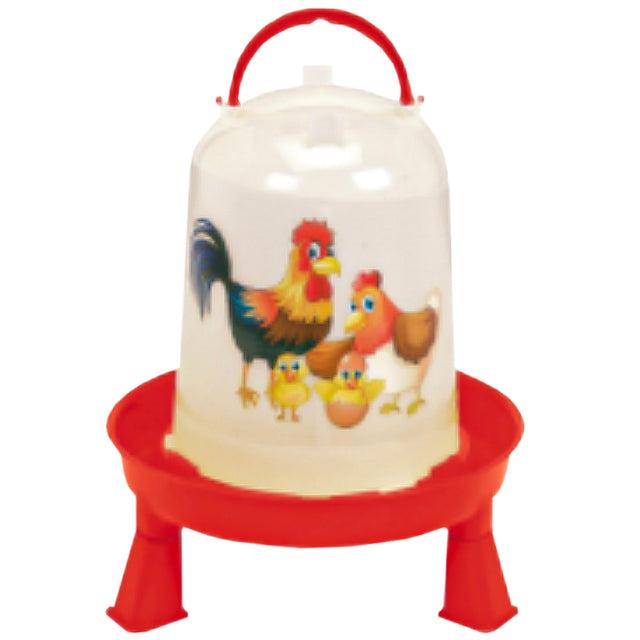 Bevitore Eco per Polli 3 L (Verde Limone) - Happy Range