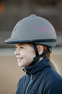 Beauty of the riding safety helmet