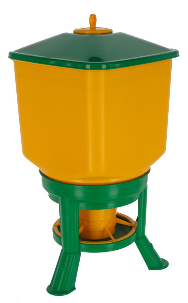 Mangiatoia Automatica per Galline con Piedini - 30L