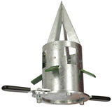 Sistema di scarico Bigbag per svuotare il sacco