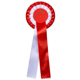 Double Award Ribbon Rosette for Horse