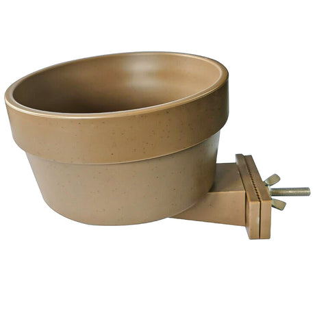 Bevitore / Mangiatore Smontabile con Attacco - L – Soluzione Facile da Pulire per l'Alimentazione e l'Idratazione dei Polli