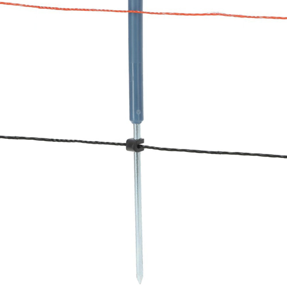 TitanNet Rete Antilupo con Pali PREMIUM - Bianco/Blu - 50m x 122cm