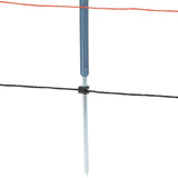 TitanNet Rete Antilupo con Pali PREMIUM - Bianco/Blu - 50m x 122cm