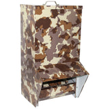 Mangiatoia da Esterno Mod. Bordeaux 20 L Camouflage – Resistente in Acciaio Zincato per Uccelli e Selvaggina