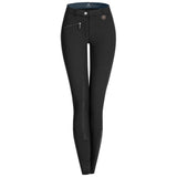 Pantaloni Equitazione Bambini Micro Sport Pro Silicone Grip - Nero