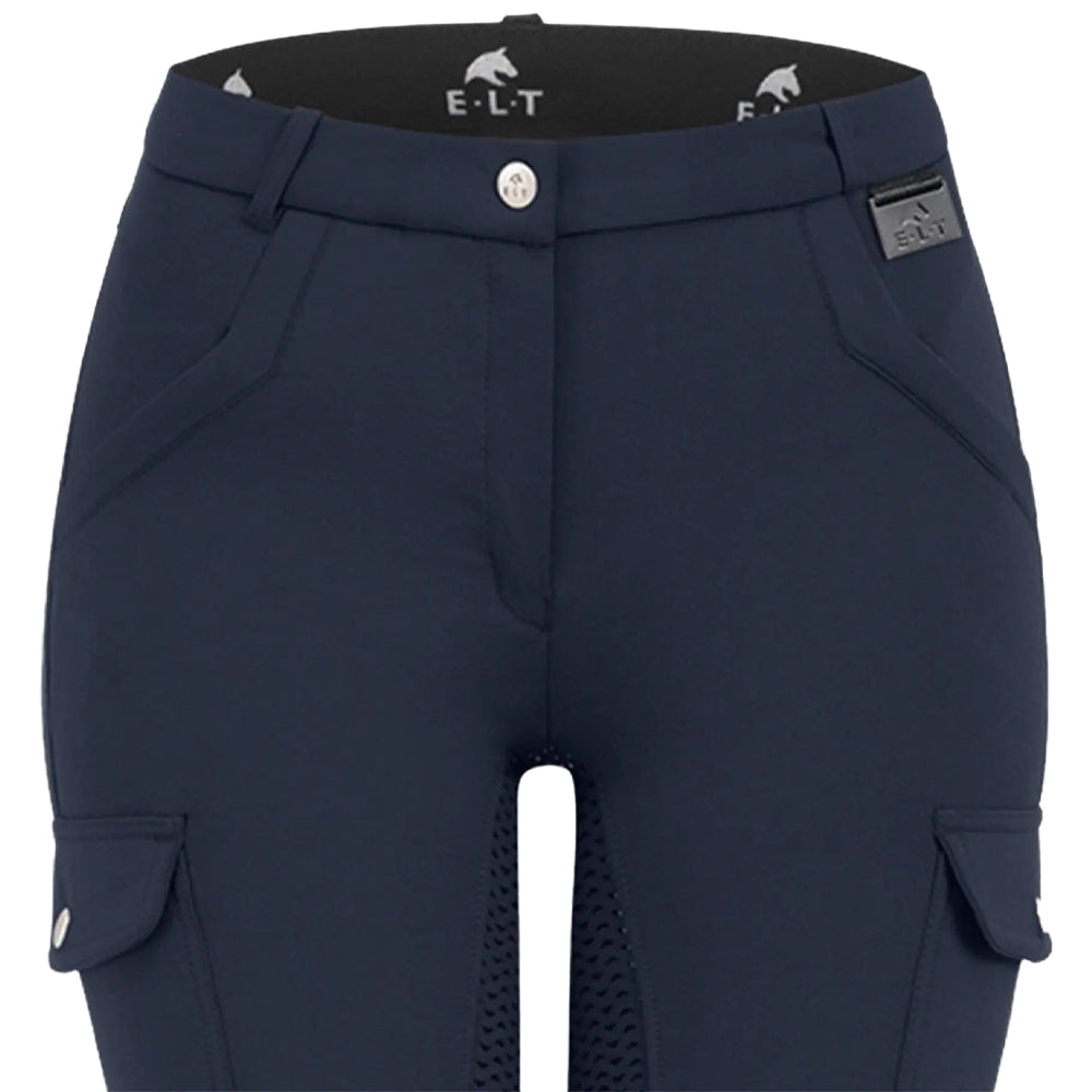 Micro Jodhpur Cargo Reithose Damen Silikon Grip Komfort