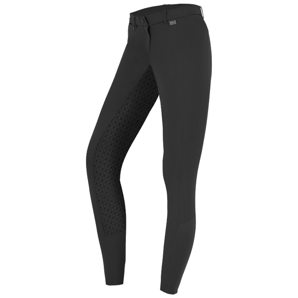 Damen Reithose Micro Sport Silikon Grip Komfort Stretch