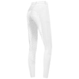 Damen Reithose Micro Sport Silikon Grip Komfort Stretch