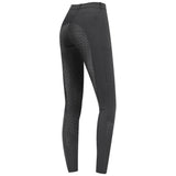 Damen Reithose Micro Sport Silikon Grip Komfort Stretch