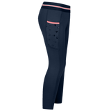 Leggings da Equitazione Termici Bambina Lucky Leni con Glitter e Silicone