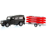 Jeep-Spielzeug Mit Anhanger Fur Kanu 