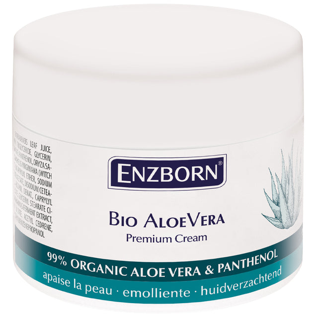 ENZBORN® Crema Premium all'Aloe Vera Biologica 80ml