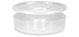 1.5 liter round plastic bee feeder and replacement lid