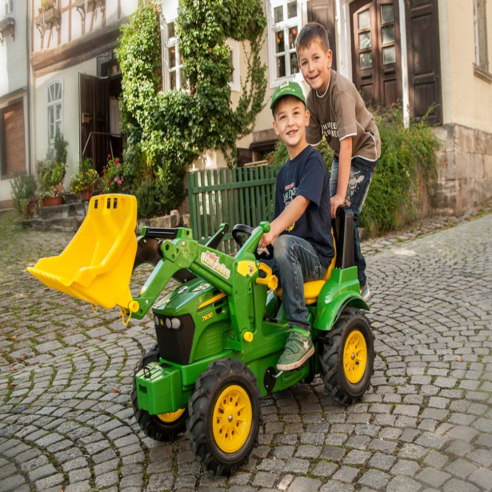 JOHN DEERE 7930 CON RUOTE GONFIABILI E PALA