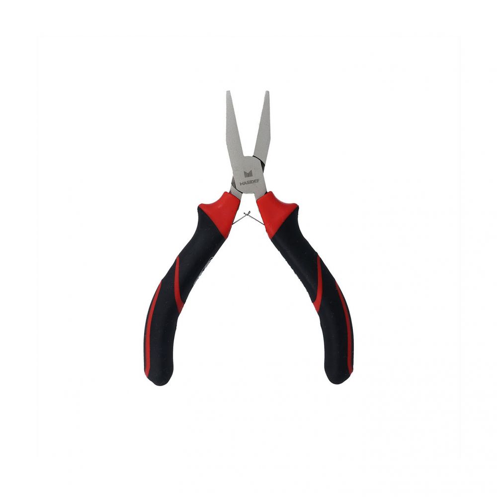 Pinza elettronica a becchi dritti – 110/125 mm – Acciaio al carbonio, certificata GS TÜV