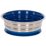 Ciotola in acciaio inox per cane con base antiscivolo a ventosa