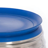 Ciotola in acciaio inox per cane con base antiscivolo a ventosa