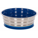 Ciotola in acciaio inox per cane con base antiscivolo a ventosa