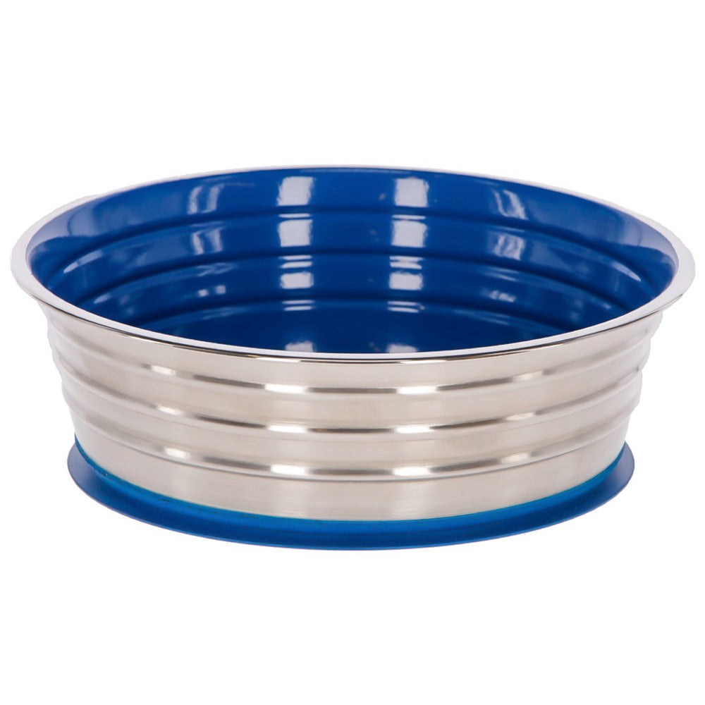 Ciotola in acciaio inox per cane con base antiscivolo a ventosa