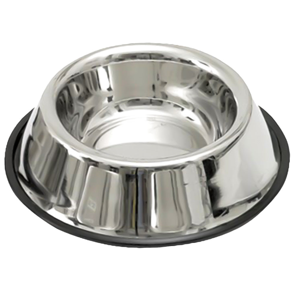 Ciotola in acciaio inox antiscivolo per cane