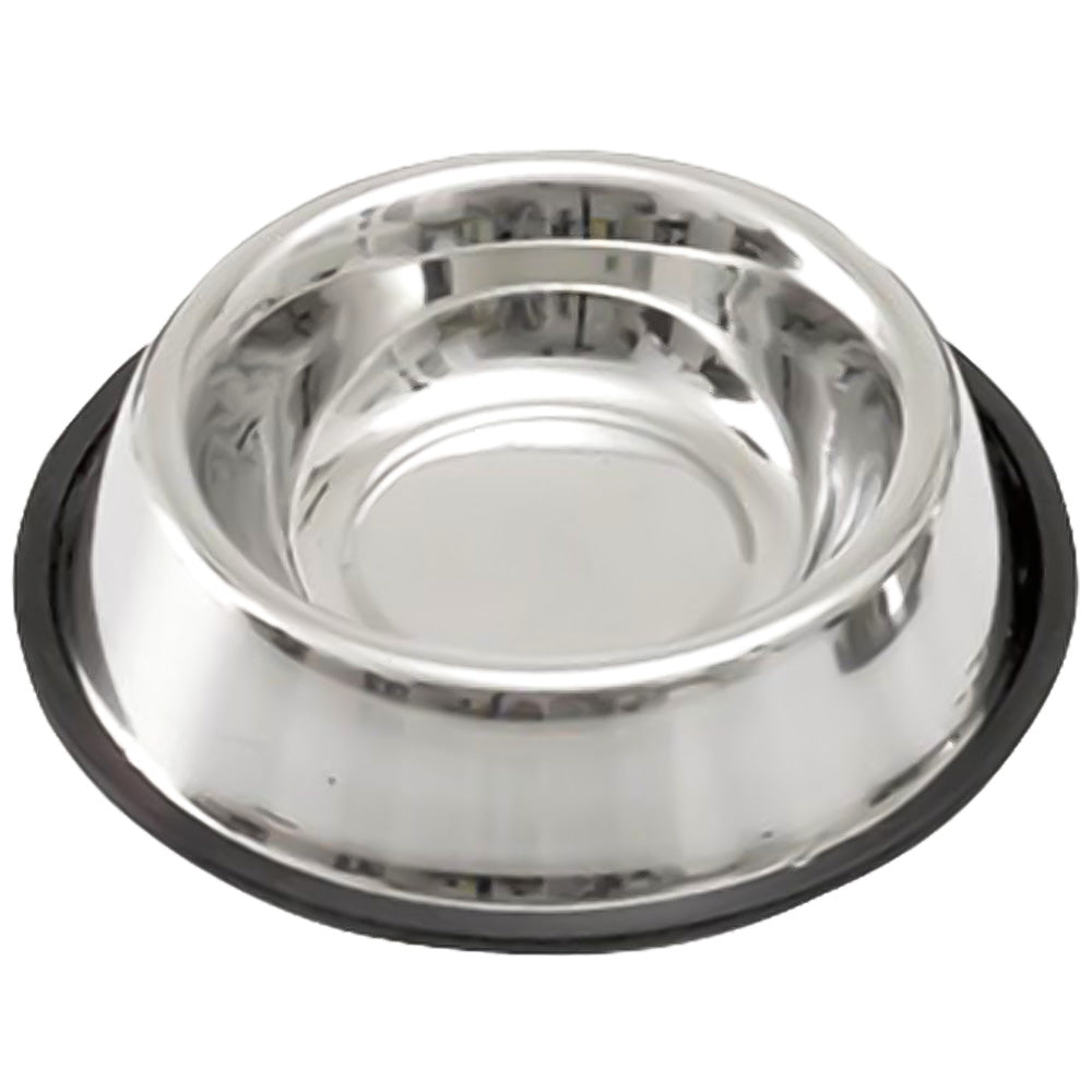 Ciotola in acciaio inox antiscivolo per cane