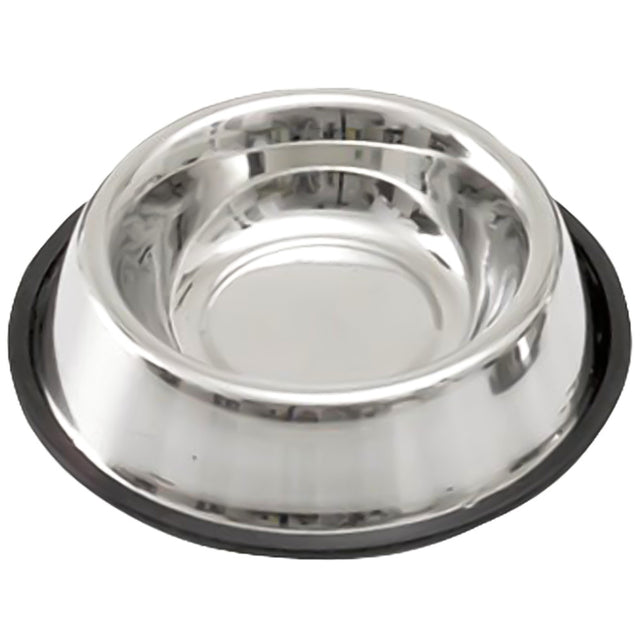 Ciotola in acciaio inox antiscivolo per cane