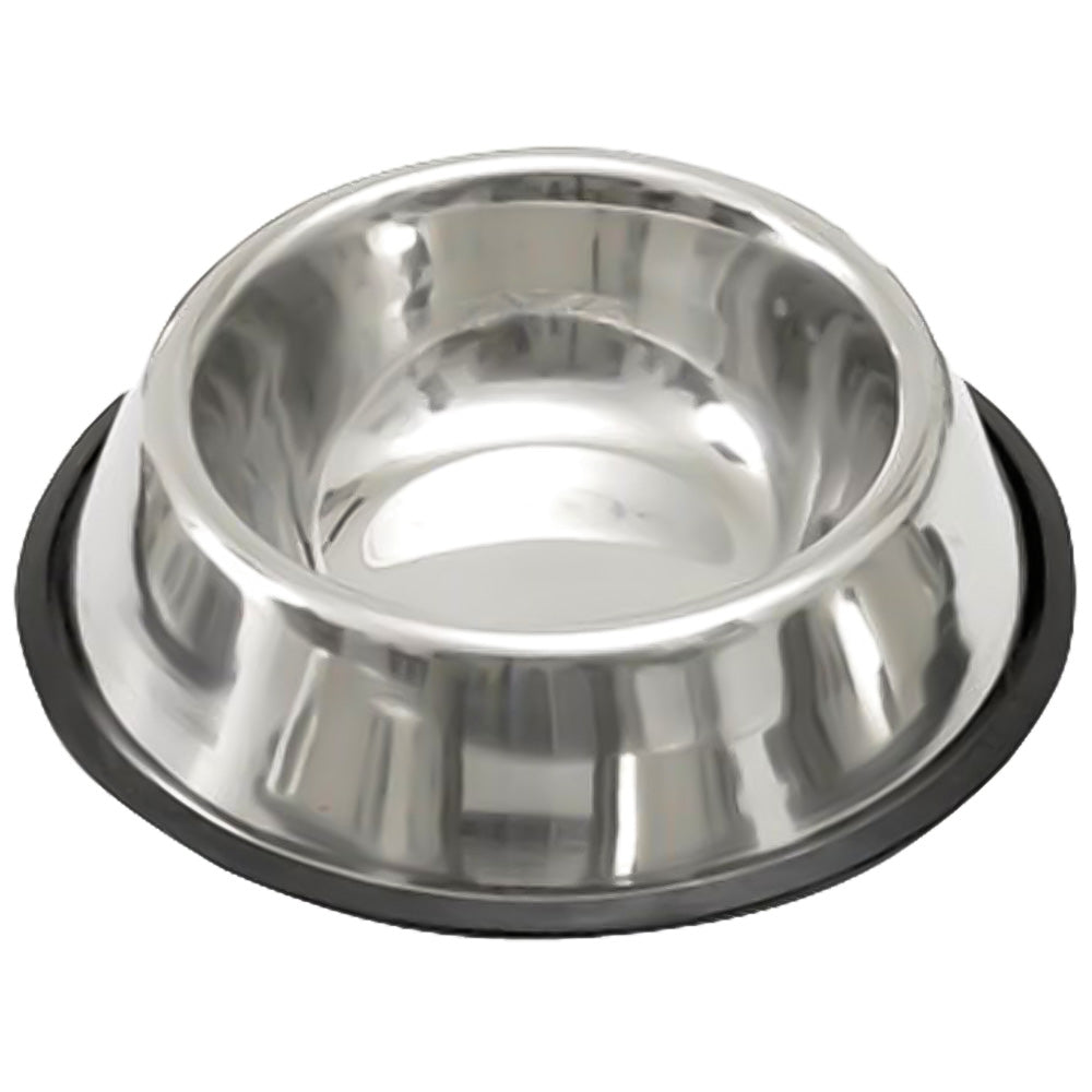 Ciotola in acciaio inox antiscivolo per cane