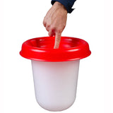 bevitore rosso per pollame