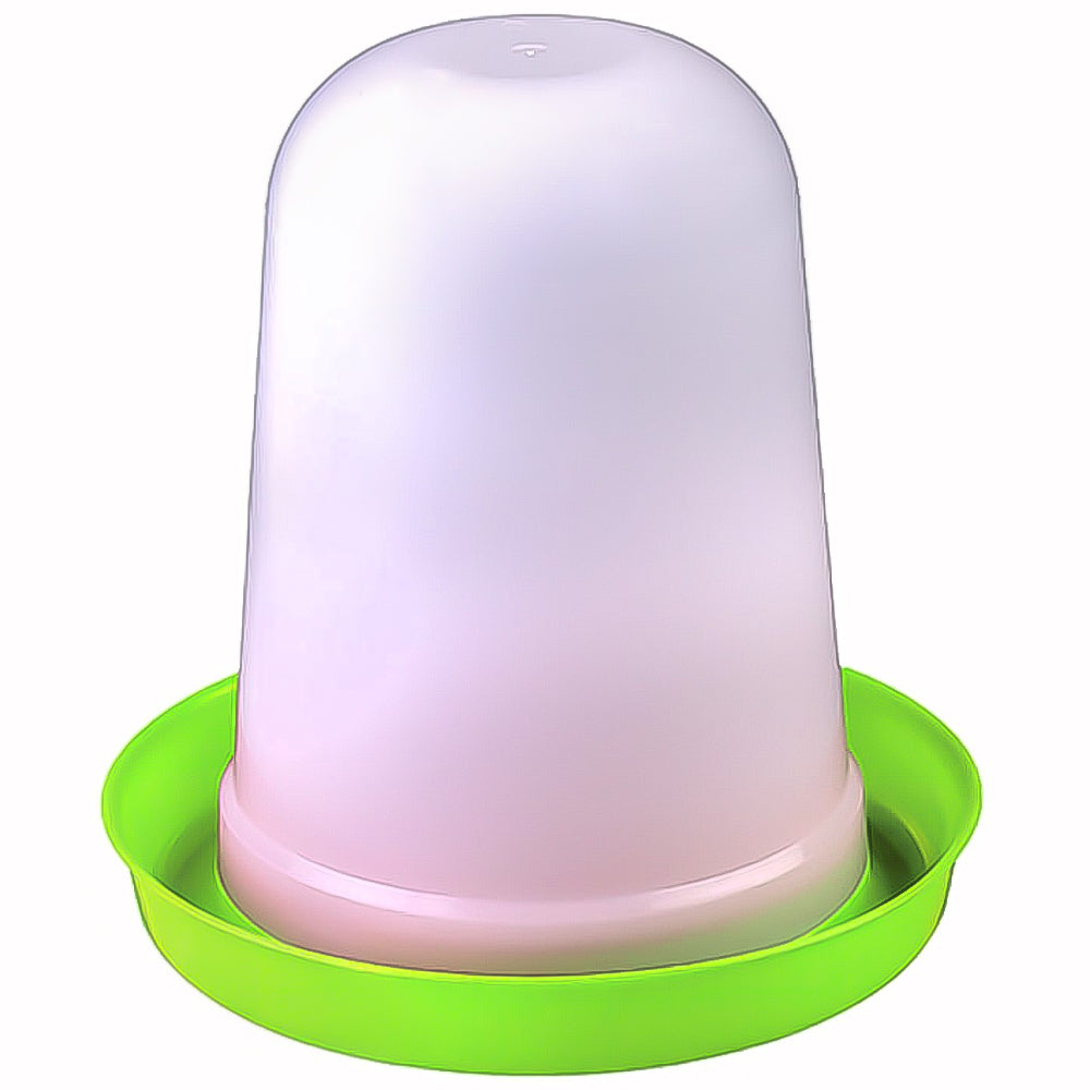 Bevutoio Super Eco per Galline (Verde Limone) – Dispenser Acqua Resistente e Protetto UV