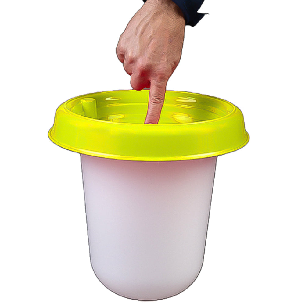 Bevutoio Super Eco per Galline (Verde Limone) – Dispenser Acqua Resistente e Protetto UV