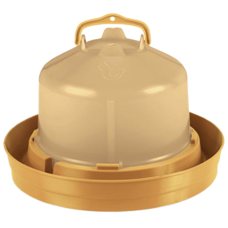 Abbeveratoio PREMIUM per Uccelli 5L (Oro) - Resistente e Funzionale