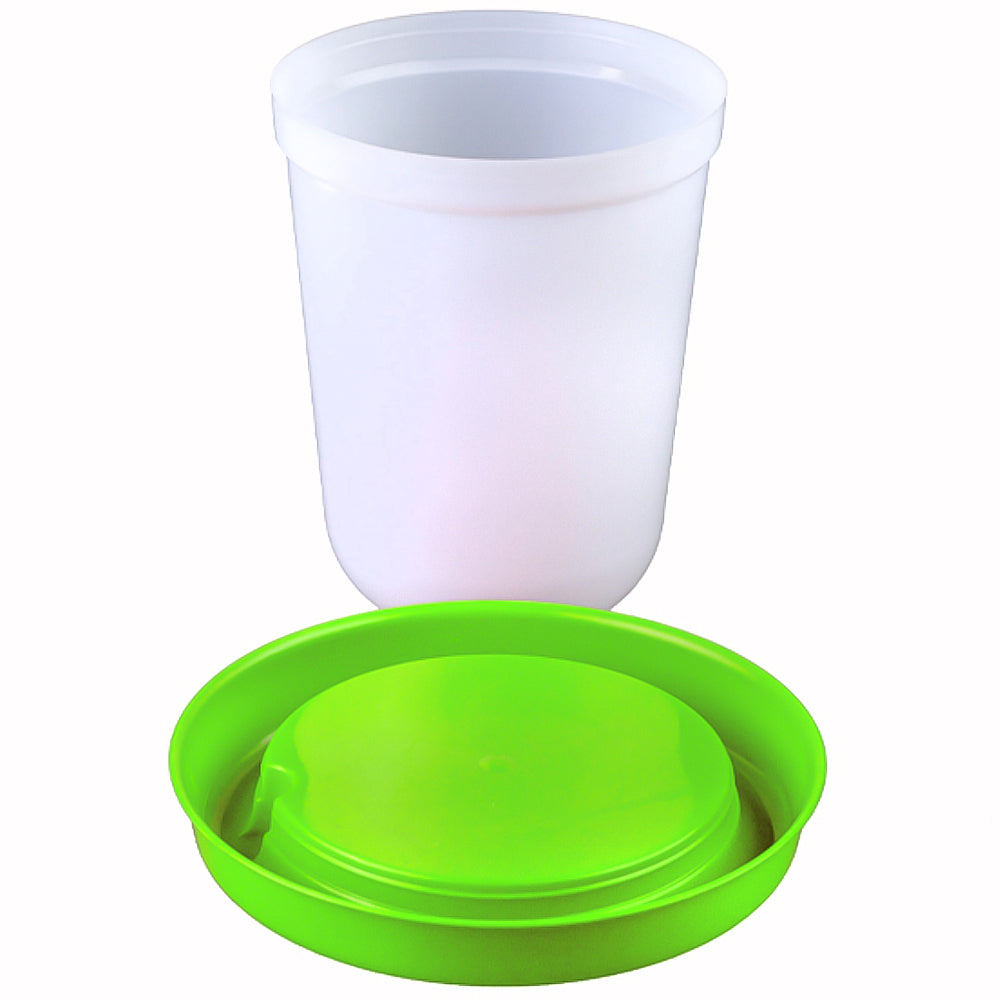 Bevutoio Super Eco per Galline (Verde Limone) – Dispenser Acqua Resistente e Protetto UV