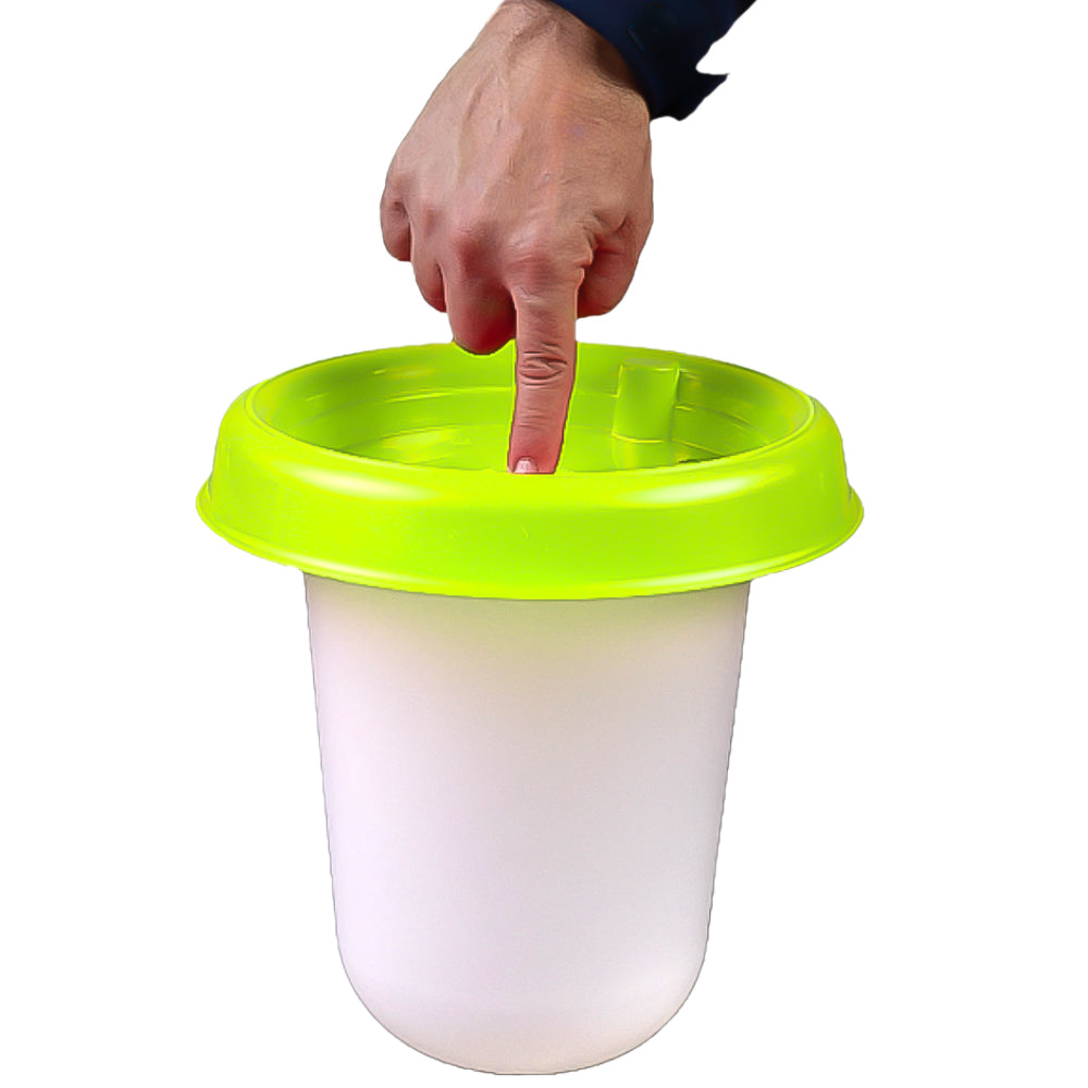 Bevutoio Super Eco per Galline (Verde Limone) – Dispenser Acqua Resistente e Protetto UV