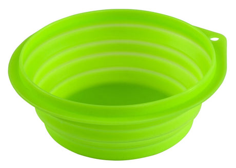 Silicone travel bowl for dogs and cats