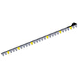 Barra Falciante Bucher 115 cm – 15 Lame Dentate – 4 Ricambi Inclusi