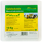 Block aus weißem Salz weißes Salz 10 kg Essentielle Mineralsalze für die Ernährung
