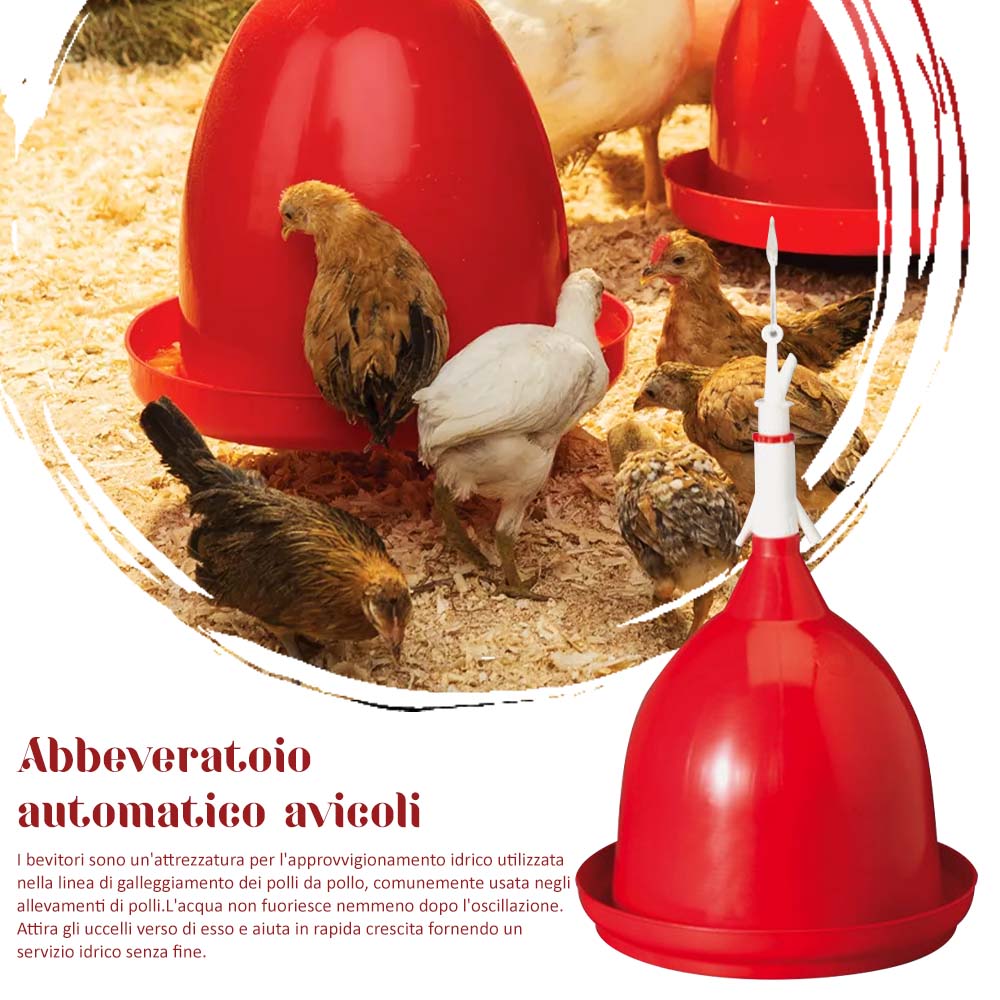 Automatic poultry drinker 