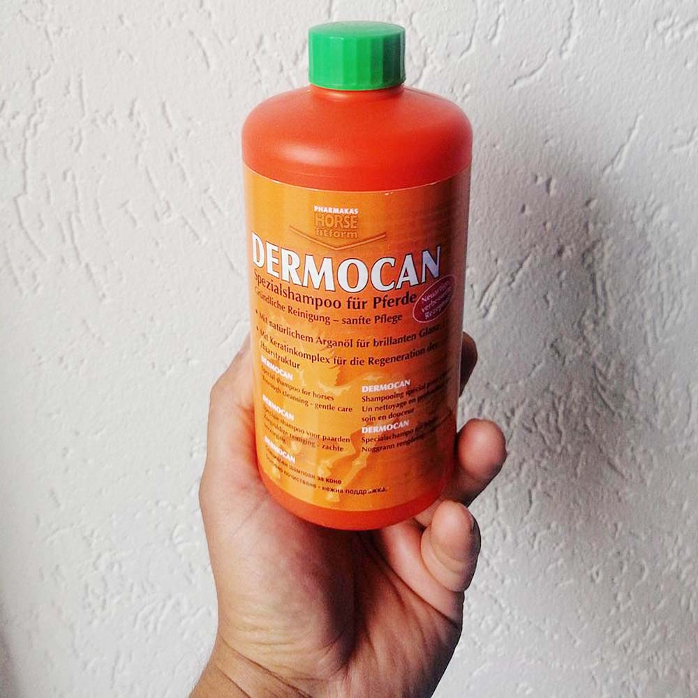 Shampoo specifico per cavalli Dermocan